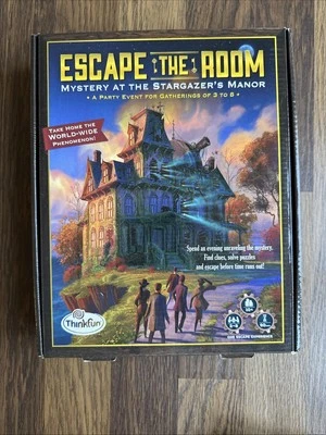 Escape the Room: Mystery at the Stargazer's Manor by ThinkFun Complete Game - Image 1 of 4