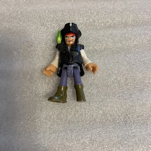 Fisher-Price Imaginext Shark Bite Captain Peg Leg Pirate Loose Figure 3"/B228 - Picture 1 of 5