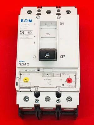 Eaton NZMH2-AF35-BT-NA Circuit Breaker 35A, 3P, 480V, 107813 - Image 1 of 4