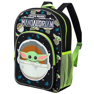 Star Wars Baby Yoda The Mandalorian Kinder Premium Rucksack Schule Rucksack Tasche