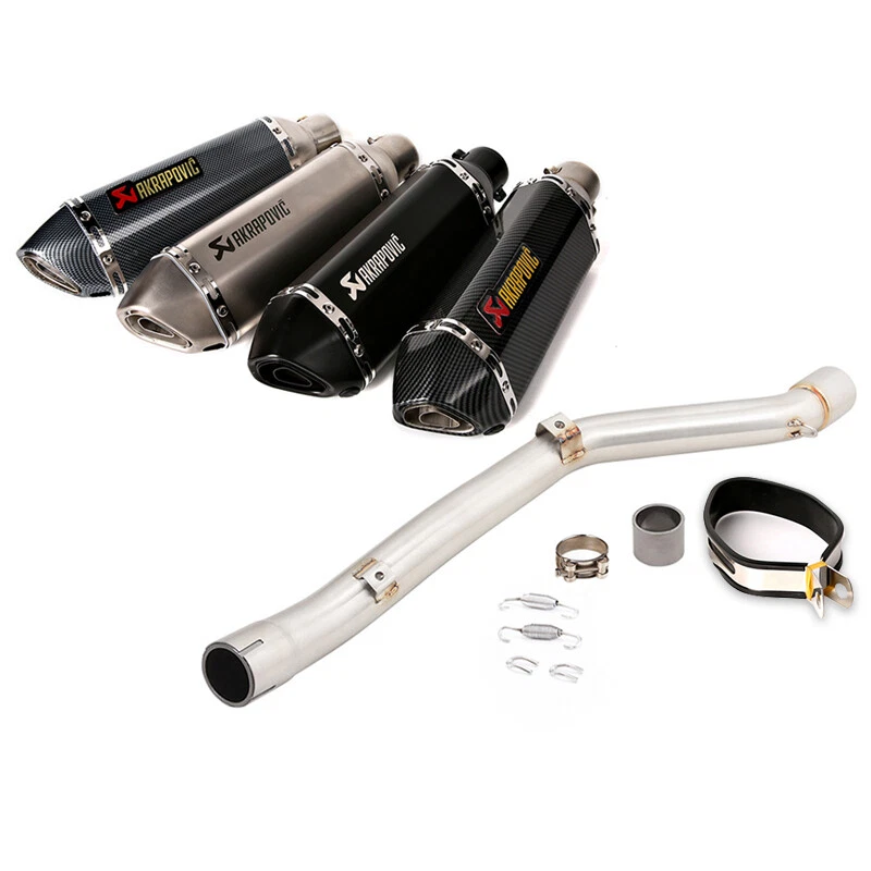 For Suzuki DRZ400SM DRZ400S 2000-2024 Exhaust Pipe 51mm Muffler Silencer Escape - Image 1 of 4