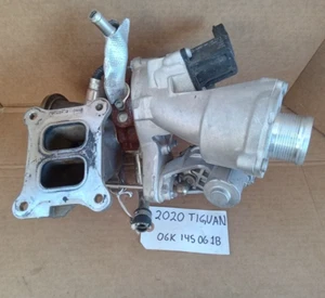 2018 2019 2020 VOLKSWAGEN TIGUAN 2.0L ENGINE TURBOCHARGER OEM 06K145061B - Picture 1 of 24
