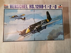 ESCI Scale Craft German WWII Henschel HS.129 B1/2/3 Tank-Buster Kit # SC-4002 - Picture 1 of 5