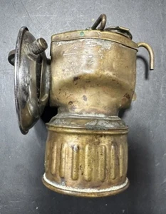 Old Antique Carbide Miners Head Lamp Loc#HO1 - Picture 1 of 5