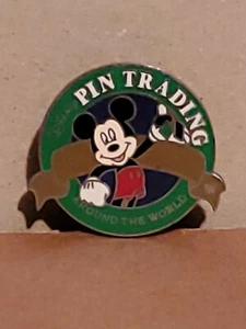 2007 Disney Official Pin Trading Around the World Green Hidden Mickey 1 of 4 - Picture 1 of 2