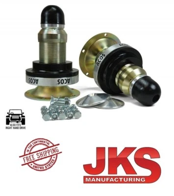 Kit espaciador de bobina ajustable trasero JKS ACOS para Jeep Wrangler 07-18 JK JKU 2570 Foto 1 de 2