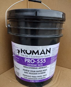 Roman PRO-555 5 Gal. Bucket Extreme Tack Wallpaper Adhesive - Picture 1 of 10