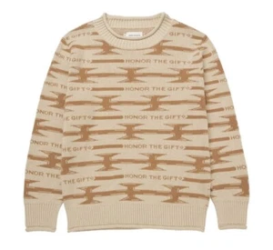 Honor The Gift Men's H-Wire Knit Sweater Bone Size Large Excellent Condition - Picture 1 of 7