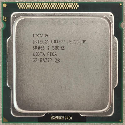 Procesador Intel Core i5-2400S 2,5 GHz 6 M caché CPU Socket 1155 Sandy Bridge SR00S Foto 1 de 2
