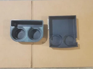 1988-1994 Chevrolet C/K 1500 Center Console Sliding Tray And Cup Holder Pair 2pc - Picture 1 of 13
