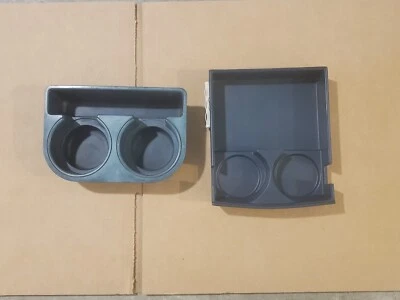 1988-1994 Chevrolet C/K 1500 Center Console Sliding Tray And Cup Holder Pair 2pc Foto 1 de 4