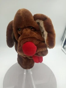 Cubierta de palo de golf marioneta de felpa marrón arrugas colección Ganz Bros Heritage - Imagen 1 de 6