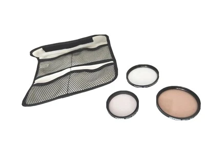 Tiffen 28mm Photo Essentials Filter Kit 28TPK1 - UV / 812 / Circular Polarizer - Image 1 of 4