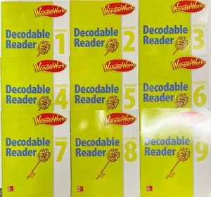 Grade 2 - 3 Wonderworks Decodable Readers 1-9 Set Wonder Works Reading - Imagen 1 de 1