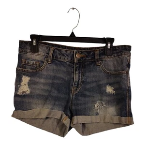 BDG Mid Rise Alexa Shorts, Distressed Folded Hem size 29 - Picture 1 of 10