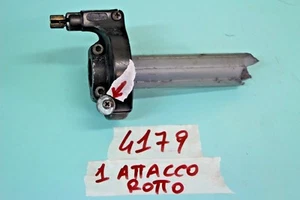 COMANDO GAS ACCELLERATORE MOTO DA CROSS 1 ATTACCO ROTTO - Imagen 1 de 2