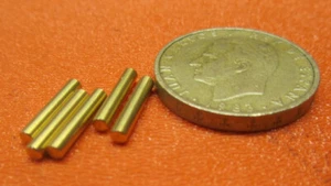 Brass Dowel Shear Pins 3/32" Dia x 1/2" Length, 25 Pieces - Picture 1 of 4