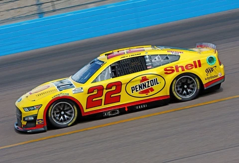 Joey Logano #22 Shell Penzoil NASCAR 2022 Champion 13x19 Gloss Photo Print 55TOC Cover