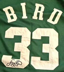 Larry Bird Boston Celtics 85-86 Hardwood Classics Mitchell & Ness Jersey 2XL Aut - Picture 1 of 7