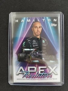 2021 Topps Formula 1 Lewis Hamilton Apex Predators Insert Card AP-LH - Picture 1 of 2