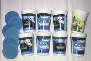 Casper The Friendly Ghost Apfelbienen 8 Plastikbecher 2005 Vintage mit Deckel NEU Promo - Bild 1 von 13