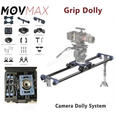 Vaxis Movmax Camera Dolly System Grip Dolly 90kg Playload DSLR Tracking Slider  - Image 1 of 4