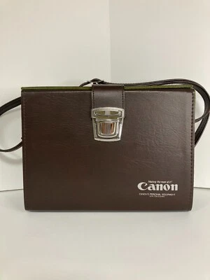 Bolsa para cámara de película Canon estuche rígido retro etiquetada bolsas de diseñador nuevas y sin usar genuinas Foto 1 de 4
