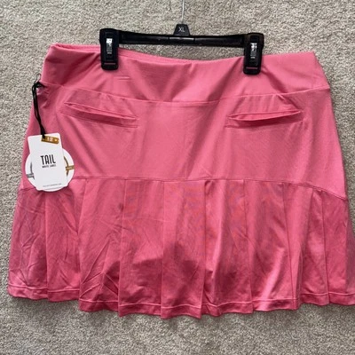 Falda corta cola etiqueta blanca mujer grande rosa elástica verano deportes pesca UPF 50 NUEVA Foto 1 de 4