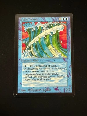 Magic the Gathering: Beta Wall of Water MTG Beta - Image 1 of 3