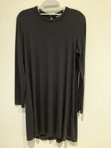 M&S Collection Short, Black, Round Neck, Long Sleeved Dress. Size 14 - Picture 1 of 6