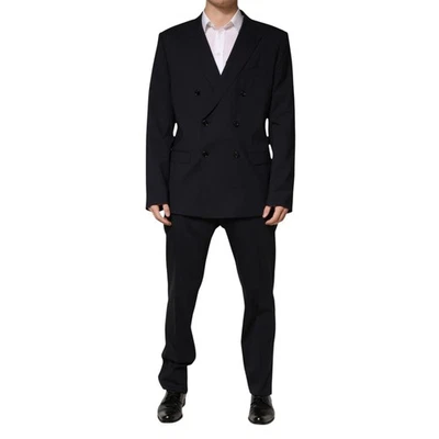 DOLCE & GABBANA Suit Blue MARTINI Double Breasted 2 Piece EU56/US46/XXL 2630usd - Image 1 of 4