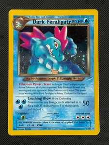 Pokémon Karte Dunkles Feraligatr 5/105 Holo WOTC Neo Destiny Unlimited Holo Rare - Bild 1 von 6