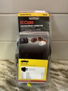 CURT 55245 Custom Wiring Connector 4-Way Flat Trailer Harness Lexus Toyota - Bild 1 von 5