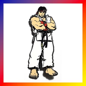 STREET FIGHTER Ryu ENAMEL PIN Lapel CAPCOM Blind Bag UDON SDCC Comic Con NEW - Picture 1 of 4