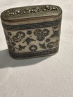 Antique Chinese Lidded Box Qing / Early Republic c.1900 Mythical Beasts Iron