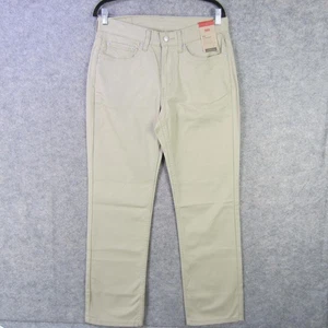 Levi's 514 Jeans Mens 32x30 Khaki Straight Stretch Regular Fit 5 Pocket Pants - Picture 1 of 8