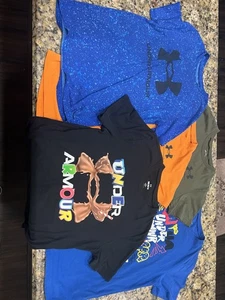 Lot of Boys Under Armour Shirts - Youth Medium - Picture 1 of 6