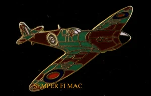SUPERMARINE SPITFIRE HAT LAPEL PIN TIE TAC WW 2 BATTLE OF BRITIAN VETERAN GIFT - Picture 1 of 12