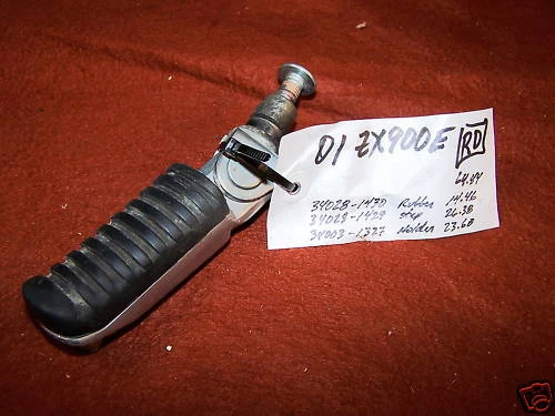 KAWASAKI ZX900 NINJA ДРАЙВЕРЫ ПРАВАЯ ПОДНОЖКА PEG ZX9R ZX9 34028-1429 - Изображение 1 из 1