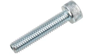Top Cap Bolt for Bicycle Headset - Zinc Plated Steel, Bike MTB Road - M6 x 30mm - Picture 1 of 3