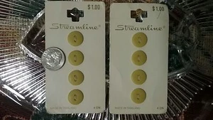 Vintage Streamline Lemon Hue Buttons *2 Karten Thailand - Bild 1 von 6