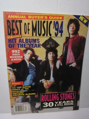 Best of Music Magazine 1994 Rolling Stones Cover Annual Buyer's Guide Hard Rock - Image 1 of 2