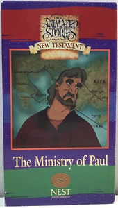 Animated Stories New Testament Ministry of Paul VHS Video Tape Nest Christian - Picture 1 of 8