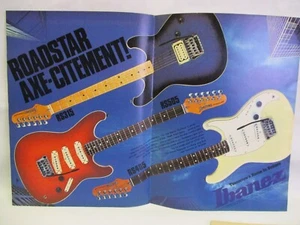 Peavey Bass Leon Medica of LeRoux / Ibanez Guitars 2 Page 1983 Vintage Print Ad - Picture 1 of 2