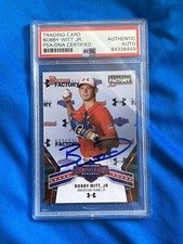 2018 Bowman All America Under Armour Baseball Factory Bobby Witt Jr Auto PSA/DNA