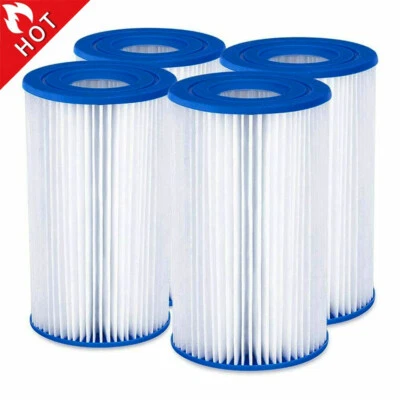 4PCS Filte Cartridge Pool For Filter Cartridge III For INTEX TYPE A Replacement - Image 1 of 4