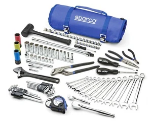 Rollo de herramientas Sparco 68 piezas Trackside BoxoUSA Tools SPA918 - Imagen 1 de 3