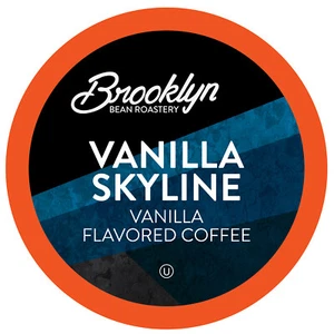 Grano Brooklyn, cápsulas de café medianas con sabor, 2,0 Keurig, horizonte de vainilla, 40 unidades - Imagen 1 de 10