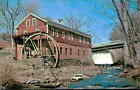 Postcard: OLD GRIST MILL and WATER WHEEL