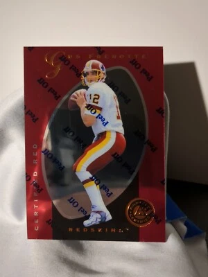 1997 Pinnacle Certified - Certified Red #31💥Gus Frerotte💥 Washington Redskins  - Image 1 of 2